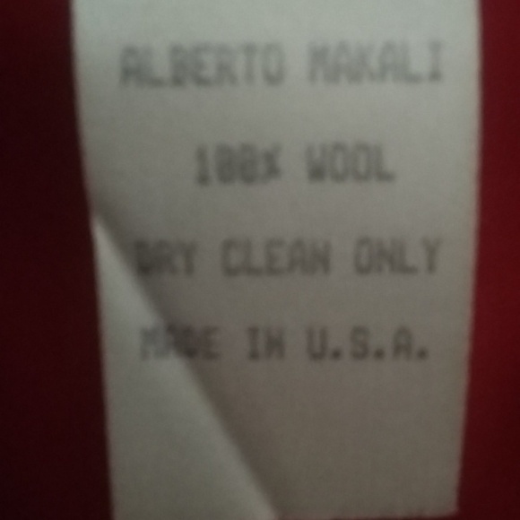 ALBERTO MAKALI VINTAGE BLAZER - Picture 8 of 10